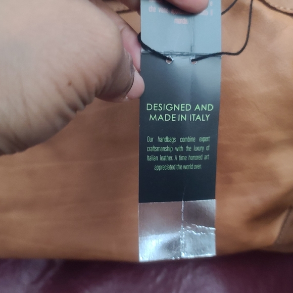 MAXIMA Leather Lady Like Washed Shoulder Bag Couo - Picture 7 of 9